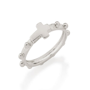 RHODIUM PLATED RING
