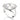 RHODIUM PLATED RING WITH ZIRCONIA