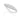 RHODIUM PLATED RING WITH ZIRCONIA