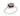 RHODIUM PLATED RING WITH CRYSTAL AND ZIRCONIA