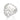 RHODIUM PLATED RING WITH CRYSTAL AND ZIRCONIA