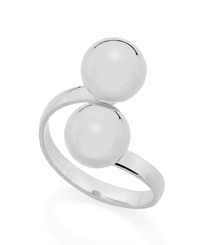 RHODIUN PLATED RING
