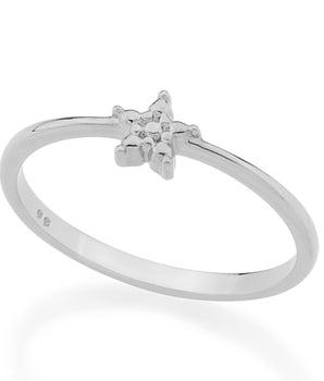 RHODIUM PLATED RING