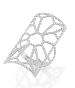 RHODIUM PLATED RING