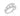 RHODIUM PLATED RING WITH ZIRCONIA