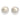RHODIUM PLATED EARRING WITH PEARL