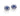 RHODIUM PLATED EARRING WITH ZIRCONIA