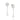 RHODIUM PLATED EARRING WITH PEARL AND ZIRCONIA