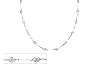 RHODIUM PLATED CORD