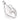 RHODIUM PLATED PENDANT