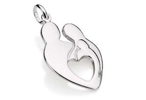RHODIUM PLATED PENDANT