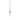 RHODIUM PLATED PENDANT WITH ZIRCONIA