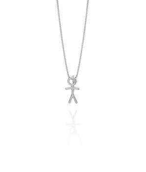 RHODIUM PLATED PENDANT