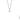 RHODIUM PLATED PENDANT