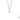 RHODIUM PLATED PENDANT