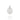 RHODIUM PLATED PENDANT