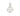 RHODIUM PLATED PENDANT