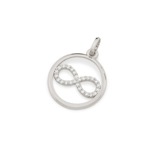 RHODIUM FOREVER PENDANT
