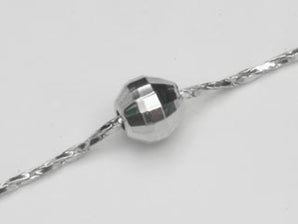 RHODIUM PLATED BRACELET