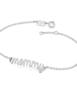 RHODIUM PLATED BRACELET
