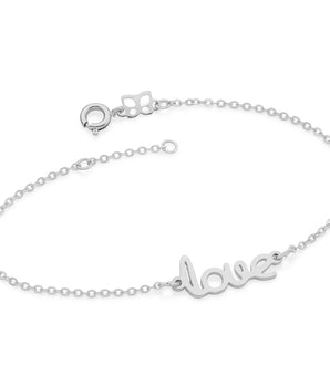 RHODIUM PLATED BRACELET