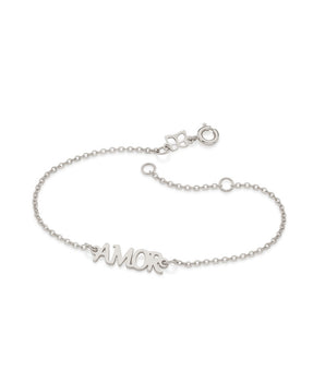 RHODIUM PLATED BRACELET