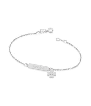 RHODIUM PLATED BRACELET