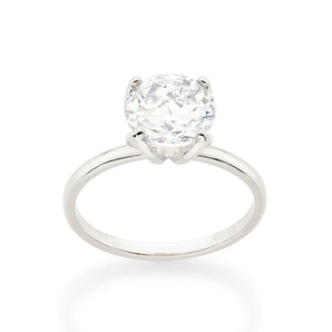 PLATINUM NEW BEGINNINGS SOLITAIRE RING
