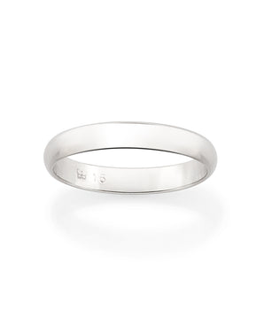 PLATINUM PLATED WEDDING RING