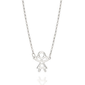 PLATINUM MY GIRL NECKLACE