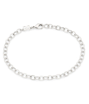 PLATINUM CABLE LINK BRACELET
