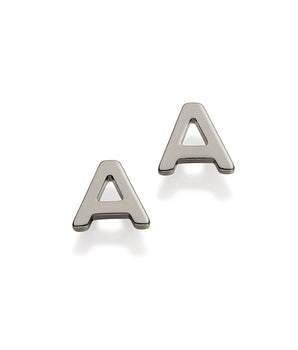BLACK RHODIUM EARRING
