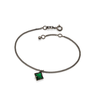 BLACK RHODIUM HOPE BRACELET
