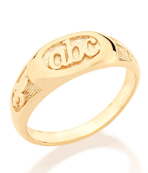 GOLD PLATED KID'S RING