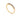 GOLD PLATED RING WITH ZIRCONIA