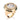 GOLD RING WITH ZIRCONIA