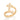 GOLD RING WITH ZIRCONIA