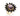 GOLD RING WITH CRYSTAL
