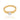 GOLD RING WITH ZIRCONIA