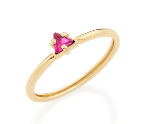GOLD TRIANGLE RING