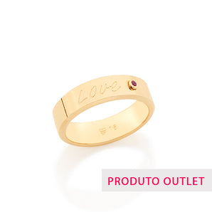 GOLD PLATED WEDDING WITH ZIRCONIA