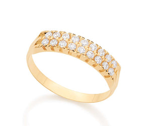GOLD PLATED WEDDING WITH ZIR