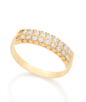 GOLD PLATED WEDDING WITH ZIR