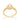 GOLD RING WITH ZIRCONIA