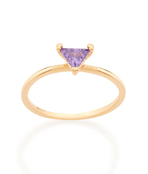 GOLD ULTRA VIOLET RING