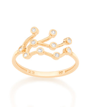 GOLD BRANCHES OF LIGHT RING