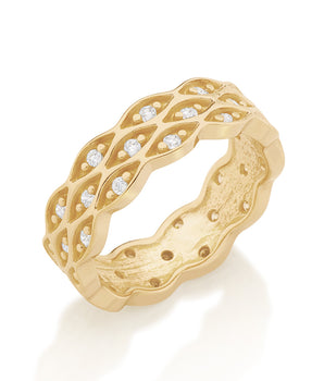 GOLD STARRY NIGHT RING