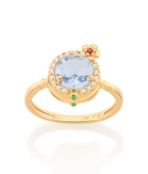 GOLD CURAÇAO DRINK RING