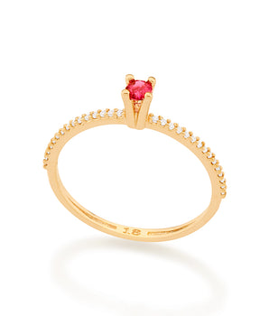 GOLD ELEGANT NIGHT ENGAGEMENT RING IN DARK BLUE