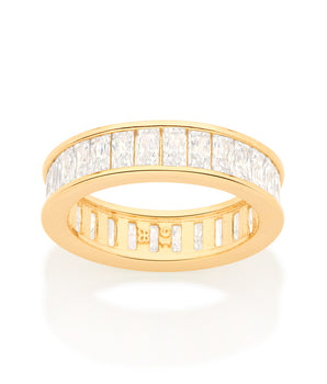 GOLD BETTER TOGETHER RING IN WHITE